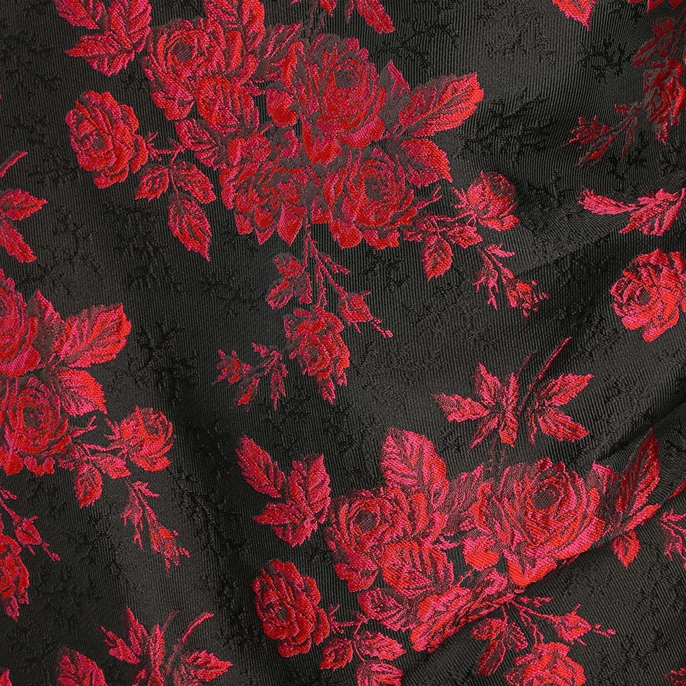 Lulus Made for Elegance Black Floral Jacquard Strapless Mini Dress - Picture 5 of 12